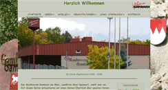 Desktop Screenshot of musikverein-gambach.de